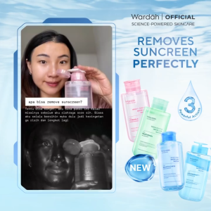Wardah Perfect Bright Tone Up Micellar Water: Pembersih Wajah Alami & Kosmetik untuk Kulit Sensitif