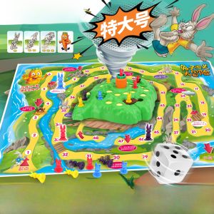 Sixth Generation Rabbit Trap Childrens Educational Tabletop Game Parent-Child Interaction Toy Double Player Mind Training Game