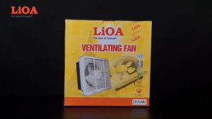 Quạt thông gió gắn tường Lioa êm ái độ ồn thấp không cần tra dầu bảo dưỡng EVF15B2 EVF20B2 EVF25B2 EVF30B2