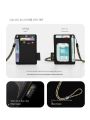 Ultra-Thin Cordura 1680D Ballistic Nylon License Card Holder Work ID Badge Lanyard Unisex Canvas Vertical Structure. 