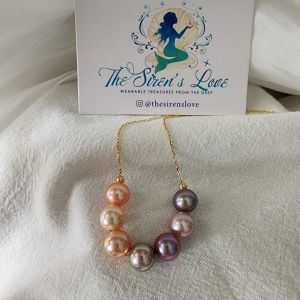Rainbow Series Freshwater Pearls Necklace