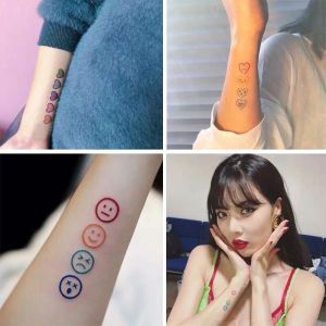 Stiker tatto mini summer cute (bukan permanen) - HARGA UNTUK 1 LEMBAR DI KIRIM RANDOM