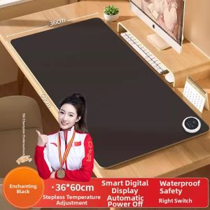 2025 New Large Size Heated Mouse Pad Computer Desk Office Desk Student Study Warm Pad Heating Pad Small  Style 10.13