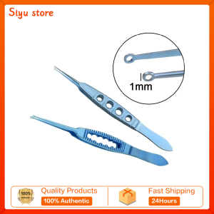 Ophthalmic Tweezers Fechtner Conjunctiva Forceps Titanium Alloy Surgical Eye Intrument Health equipment