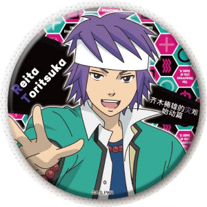 58mm Anime The Disastrous Life of Saiki K. Teruhashi Kokomi Kaidō Shun Cosplay COSTUME Badge Pin SPTE Tinplate Brooch﻿ Prop