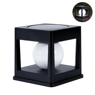 Solar Post Light Outdoor Post Caps Lights Solar Fence Post Lamp Pillar Lamps Waterproof for Wooden Posts Patio Camping Dec