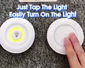 Led light with remote control set of 3 Emergency light (Battery Operated)