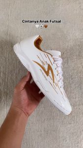 Promo termurah Sepatu Futsal Specs Lightspeed Reborn anak dan dewasa warna putih gold terbaru
