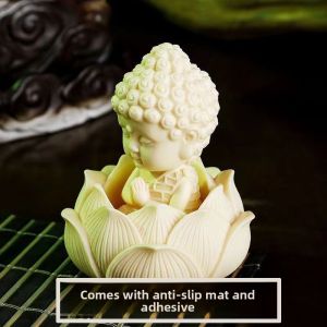 Gilded Baby Buddha Figurine Ornament
