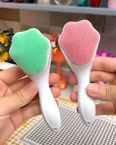 Cọ Rửa Mặt Silicon Hình Chân Mèo ẩy Tế Bào Chết Loại Bỏ Mụn Đầu Đen Tiện Dụng - Bàn Chải Massage Mặt Làm Sạch Lỗ Chân Lông Miếng Cọ Rửa Mặt Silicon Cao Cấp