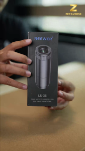 NEEWER LS-36 Telephoto Lens เลนส์มือถือ เลนส์ซูม ถ่ายนก ถ่ายคอนเสิร์ต ถ่ายเครื่องบิน อัตราขยายภาพ 7X