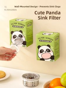 Disposable Kitchen Sink Strainer Wall Hanging Drain Pipe Filter Net Dishwashing Sink Clog Prevention Tool Garbage Filter