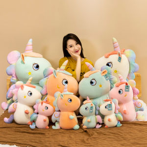 GẤU BÔNG NGỰA PONY VẢI MINISO THÚ BÔNG KÌ LÂN CẦU VỒNG MẪU MỚI DỄ THƯƠNG CHO BÉ
