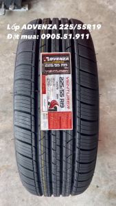 Lốp xe 225/55R19 99V : ADVENZA- LỐP CHẤT LƯỢNG CAO chạy cực êm lại siêu bền.