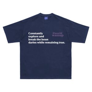 New American Style Heavy Cotton Loose Slim Fit T-shirt