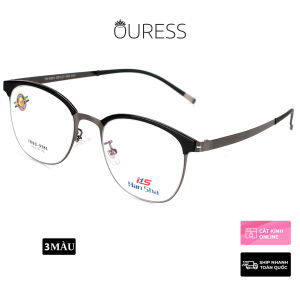 Gọng kính hợp kim 9381 thời trang nam nữ siêu nhẹ siêu bền OURESS