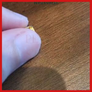 【PETALS_STYLED】 Stainless Steel Copper Alphabet Gold Charm DIY For Bracelet Necklace 英文字母串珠