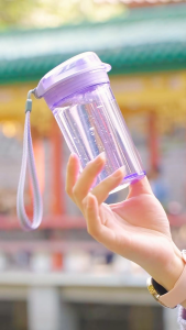 Tupperware 280ml JC-Mini Kids Water Bottle BPA-Free Leakproof Portable Tumbler with Strap