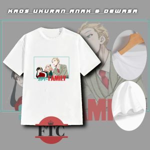 Baju Spy x family/baju anak perempuan anya forger/kaos baju anak anime spy x family/baju kaos anak perempuan murah