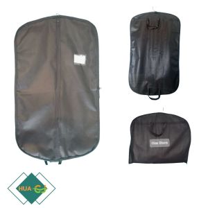 Hua CJ / Cover Jas / model spunbond hitam tali ( tebal ) / sarung jas