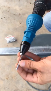 Adaptor Rivet ke Mesin Bor Listrik Paku Rivet Tangan