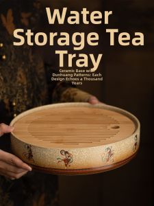 SHANGYANFANG | Luxury Ceramic Water-Reserving Tea Tray