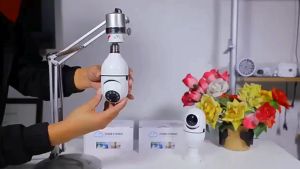 CCTV BOHLAM V380 8 MP Kamera CCTV Wifi Lampu CCTV 360 Derajat CCTV IP CAM Smart Camera IP Camera Wireless