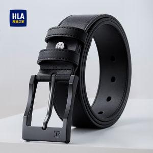 HLA | Genuine Leather Pin Buckle Belt Mens