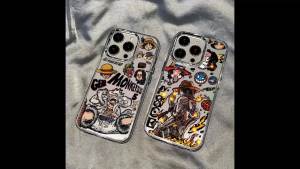 One Piece | Ốp Điện Thoại Anime ONE PIECE Luffy Zoro Dành Cho Samsung A Series A57 A56 A55 A54 A53 A36 A35 A34 A33 A32 A31 A26 A25 A24 A23 A16 A07 A06 Chống Xước Chống Vân Tay Thiết Kế Nửa Bao Ốp Cơ Bản
