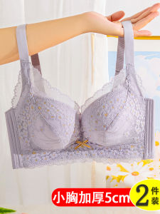 Small Breast Size Exaggerating Bra Intimates Thick 5cm Full Support Padded Push up Push up Accessory Breast Push up No Steel Ring Extra Thick Extra Thick Bra