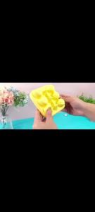 4pcs Rose Heart Diamond Ice Cube Mold 9 Grids 3D Ice Mold with Cover Easy Release for Whiskey Bourbon Cocktail Wine Coffee Juice