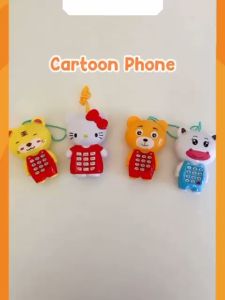 Mainan Edukasi Anak Bayi Handphone Telepon Bunyi Musik Lagu Karakter