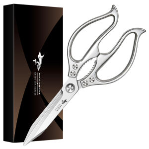 Mad Shark | Sharp High Hardness Bone Cutting Kitchen Scissors Stainless Steel