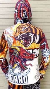 Áo câu cá thời trang chống nắng F11 Tiger đủ size từ 50-85kg - Áo đi câu chất liệu chống tia UV cao cấp D Danido