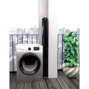 5TIER Kitchen Foldable Storage Rack With Wheel Rak Dapur Serbaguna Rak Kabinet Rak Besi Movable Trolley Rack Microwave Oven shelf Organizer rack