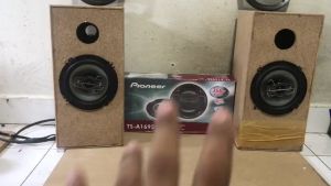 2 PCS Pioneer Speaker Subwoofer Pintu Mobil 6Inci 4Way EXTRA BASS 350W 500W 600W