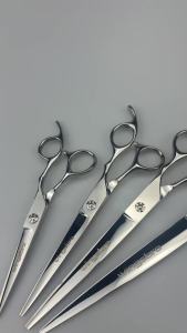 Kéo Cắt Tóc Chuyên Nghiệp Wingsbro 7.5 Inch Thép Không Gỉ Sắc Bén Kiểu Cắt Thẳng Dành Cho Thợ Cắt Tóc