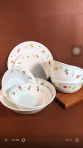 Corelle USA - Salad Season - [Bán lẻ] 01 Món Tô Chén Dĩa Chủ Đề Salad