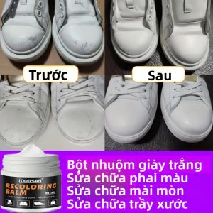 Kem Phục Hồi Viền Giày Trắng KJM 35g Kem Sửa Chữa Chuyên Nghiệp Cho Giày Thể Thao Ủng Da Dễ Sử Dụng Sửa Màu
