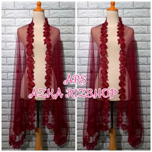 slendang akad nikah selendang warna slendang akad murah