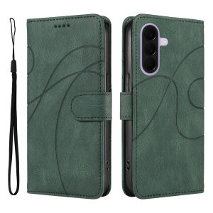 Leather Wallet Flip Case for Samsung Galaxy S22 S23 S24 S25 S26 FE Ultra Plus Edge | Stand Protective with Card Holder Cover