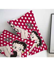 Customized Export Export Cross-Border Betty Doll 3D Print Digital Three-Piece Quilt Cover Bed Sheet and Pillowcase Set