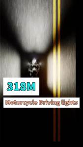 Ferei 300W Motorcycle Headlights Wide Beam LED Fog Light for Night Riding Waterproof IPX8 for BMW 1300 GS and ADV adventure bike  Six-color Spotlight USB Magnetic Patented Intelligent Temperature Control Motorcycle Auxiliary Driving Light