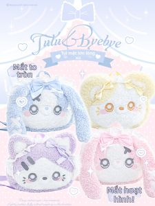 full girlish | Winter Cartoon Plush Backpack