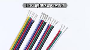 2-20m LED Strip Extension Wire 2/3/4/5/6-pin 22 20 18AWG Parallel Cable For RGB RGBW RGBCCT WS2812B LED Strip Lights