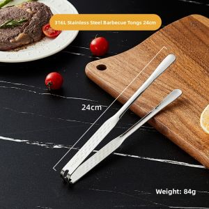 CAROTE | Stainless Steel 316L Korean-Style BBQ Tongs