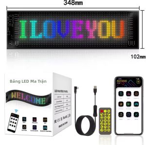 Đèn LED Devil Eye Lập Trình Được Cho Xe Máy & Ô Tô Bảng Điều Khiển Pixel Ma Trận Kính Chắn Gió Với Điều Khiển Bằng Ứng Dụng/điều Khiển Từ Xa Thiết Bị Thông Minh Với Nguồn DC 12V