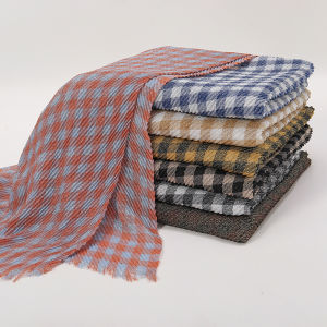 Jifang Plaid Grids Crinkled Shiny Gold Silver Threads Pashmina Shawl Scarf Muslim Hijabs Shawls SL111