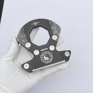 Vermilion Bird CNC Aluminum Putter Head High MOI Zero Torque Design Vermilion Bird Golf Putter Head for Precise Feel