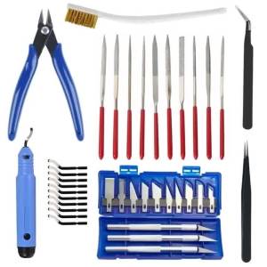 3D Model Grinding Deburring Tool NB1000 Handle Engraving Knife Kit DIY File Cutter Scraper Trimming Tool Cleaner 3D Printing